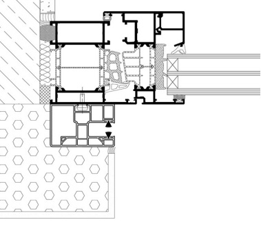 Inbouw rolluik geleider